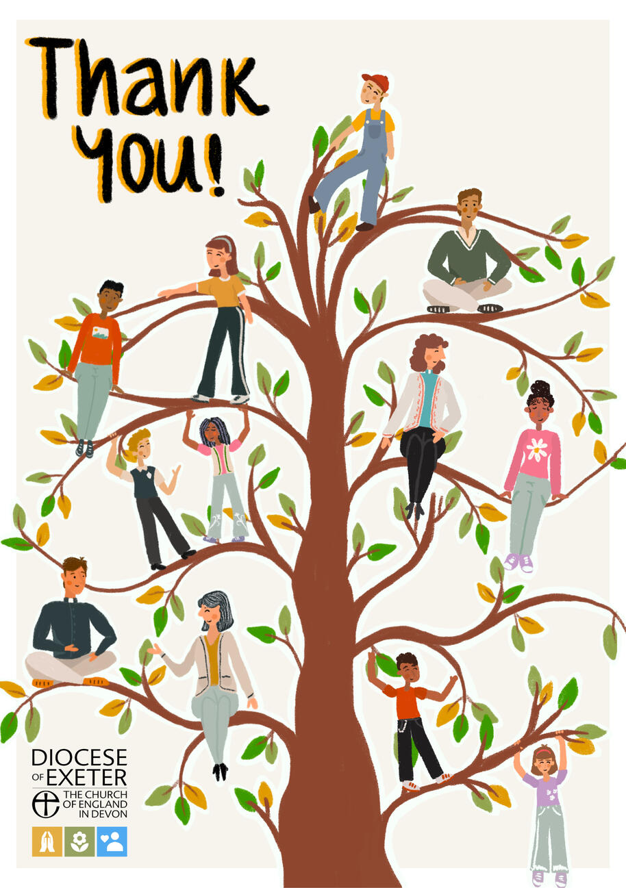 Diocese of Exeter | Thank you card 25